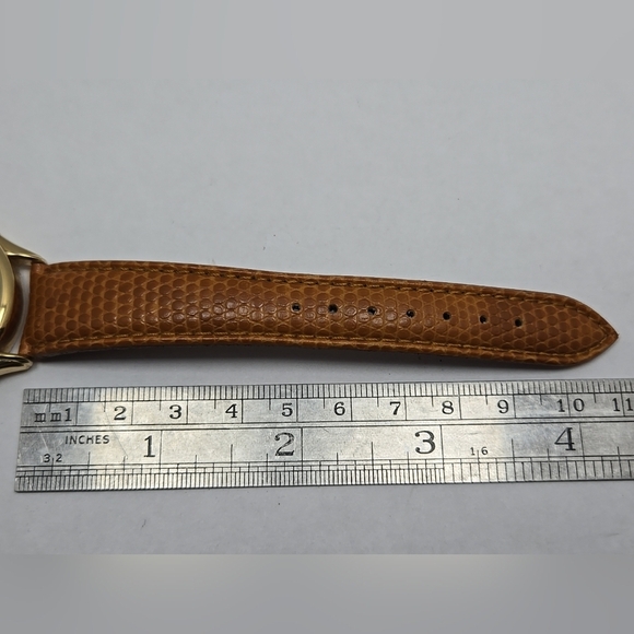 Vintage Thomas Kinkade Painter Of Light Watch Lighthouse Leather New Battery - Picture 7 of 12